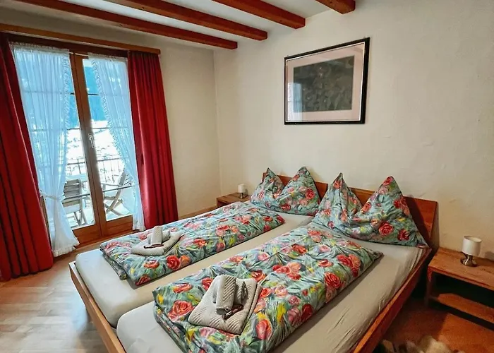 Aphrodite Ost With Magnificent Eiger View 公寓 格林德瓦