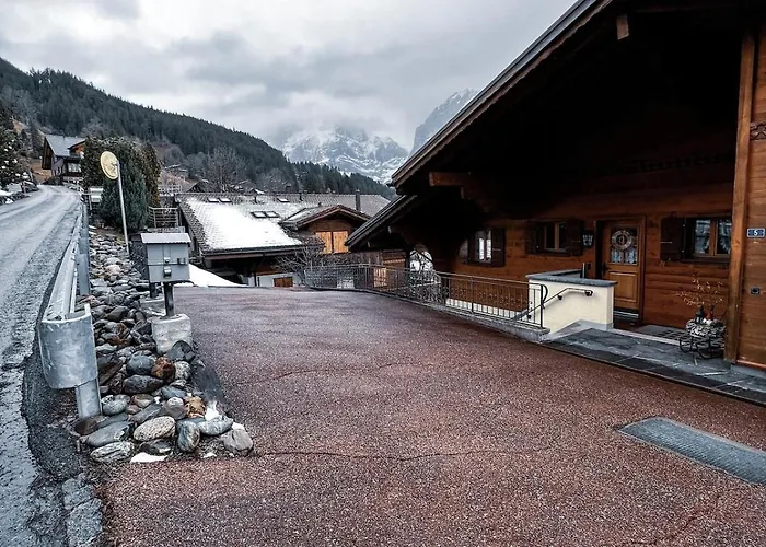 公寓 Aphrodite Ost With Magnificent Eiger View 格林德瓦