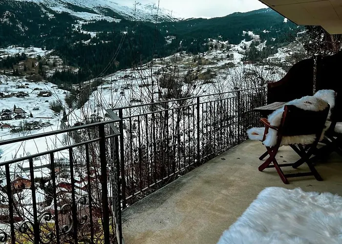 Aphrodite Ost With Magnificent Eiger View 公寓